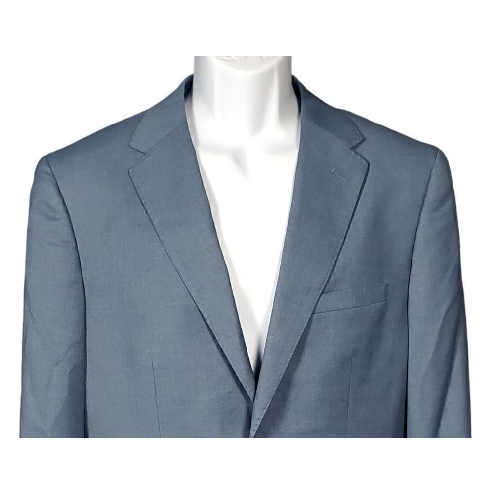 New The Groomsman Suit Modern Fit 42 Regular Light Blue Blazer Suit Jacket - Picture 3 of 9